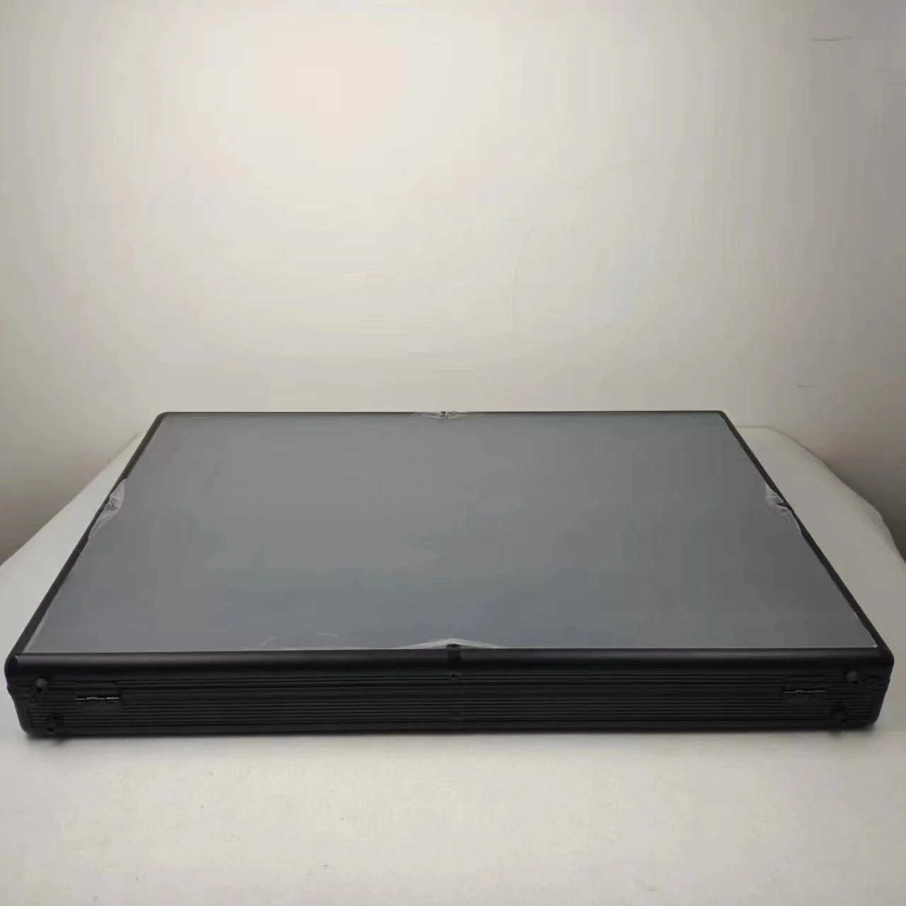 EVORETRO Lockable Showcase Display Case 36x24x1.65" Black – Secure & Stylish Storage for Collectibles - Image 3