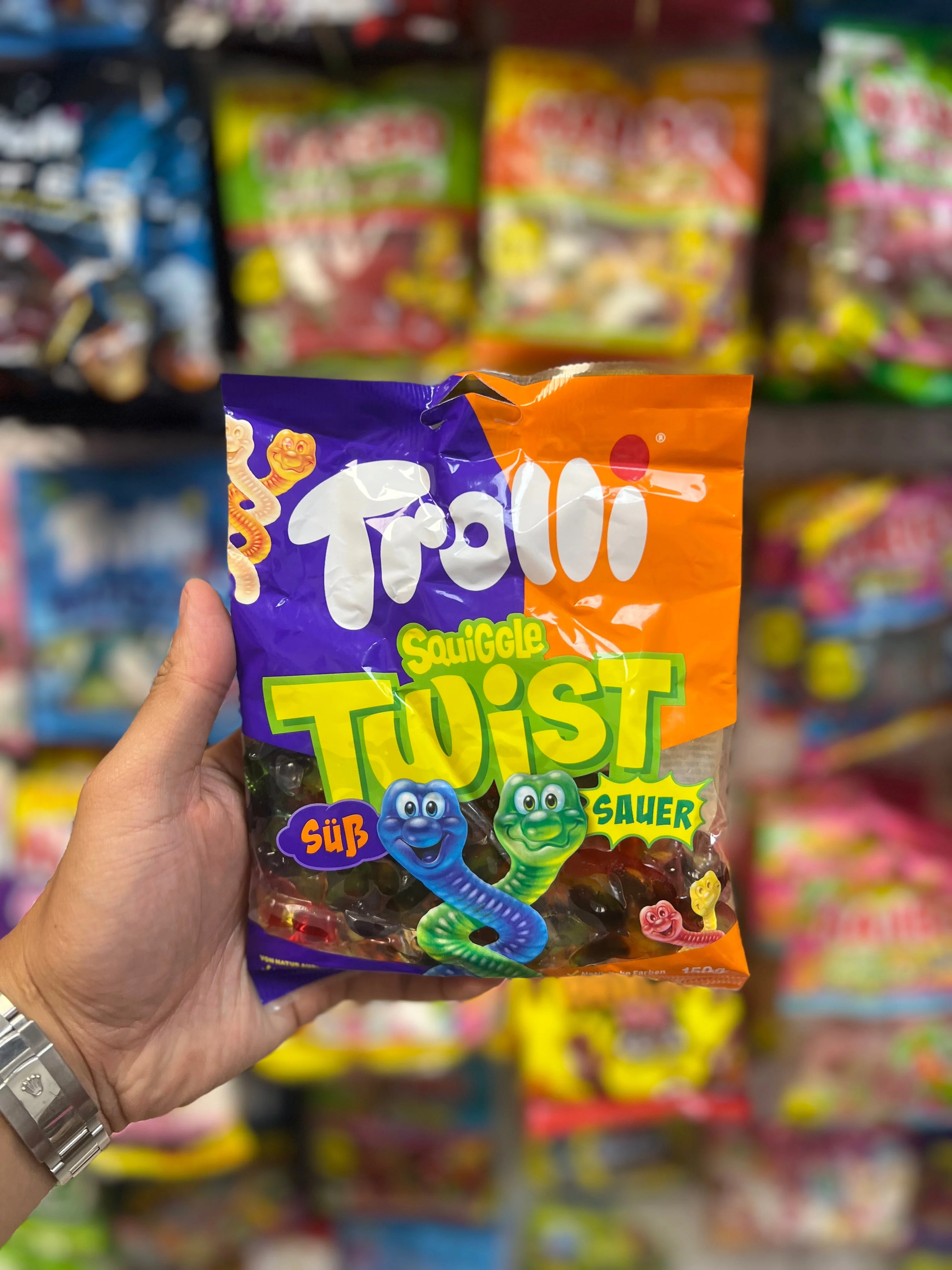 (Germany) Trolli Squiggle Twist - 150g