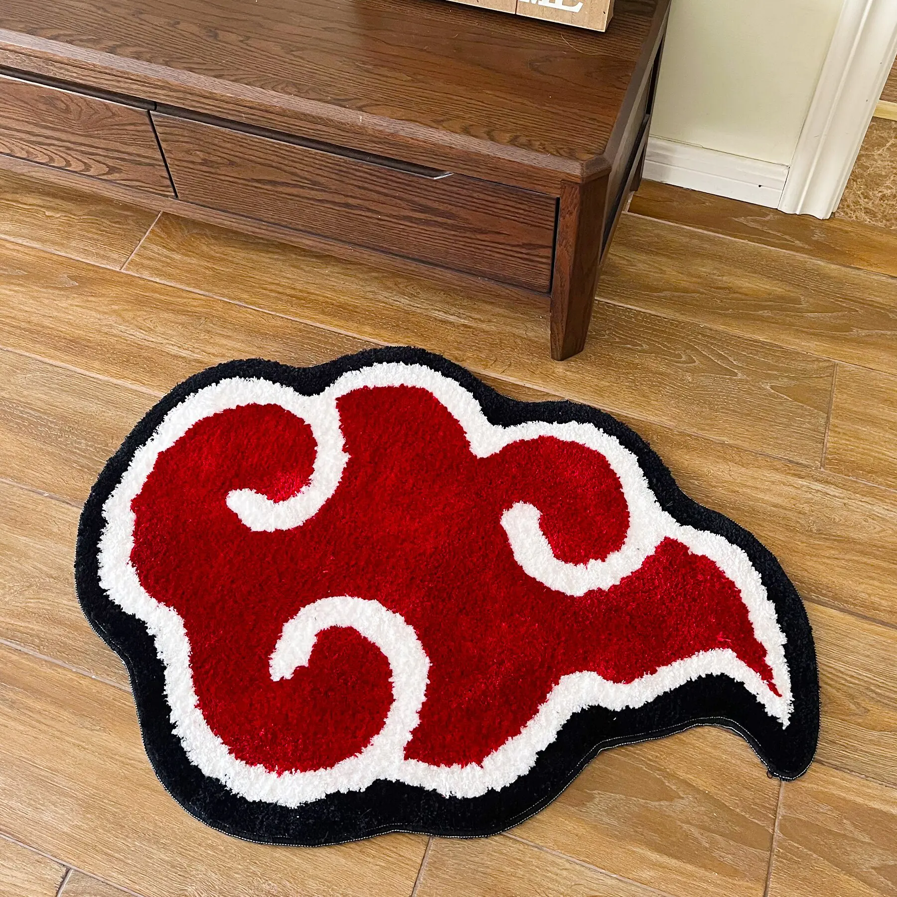 Japanese Anime Red Cloud Doormat - Image 7