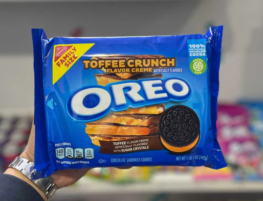 OREO TOFFEE CRUNCH (USA) - 482G