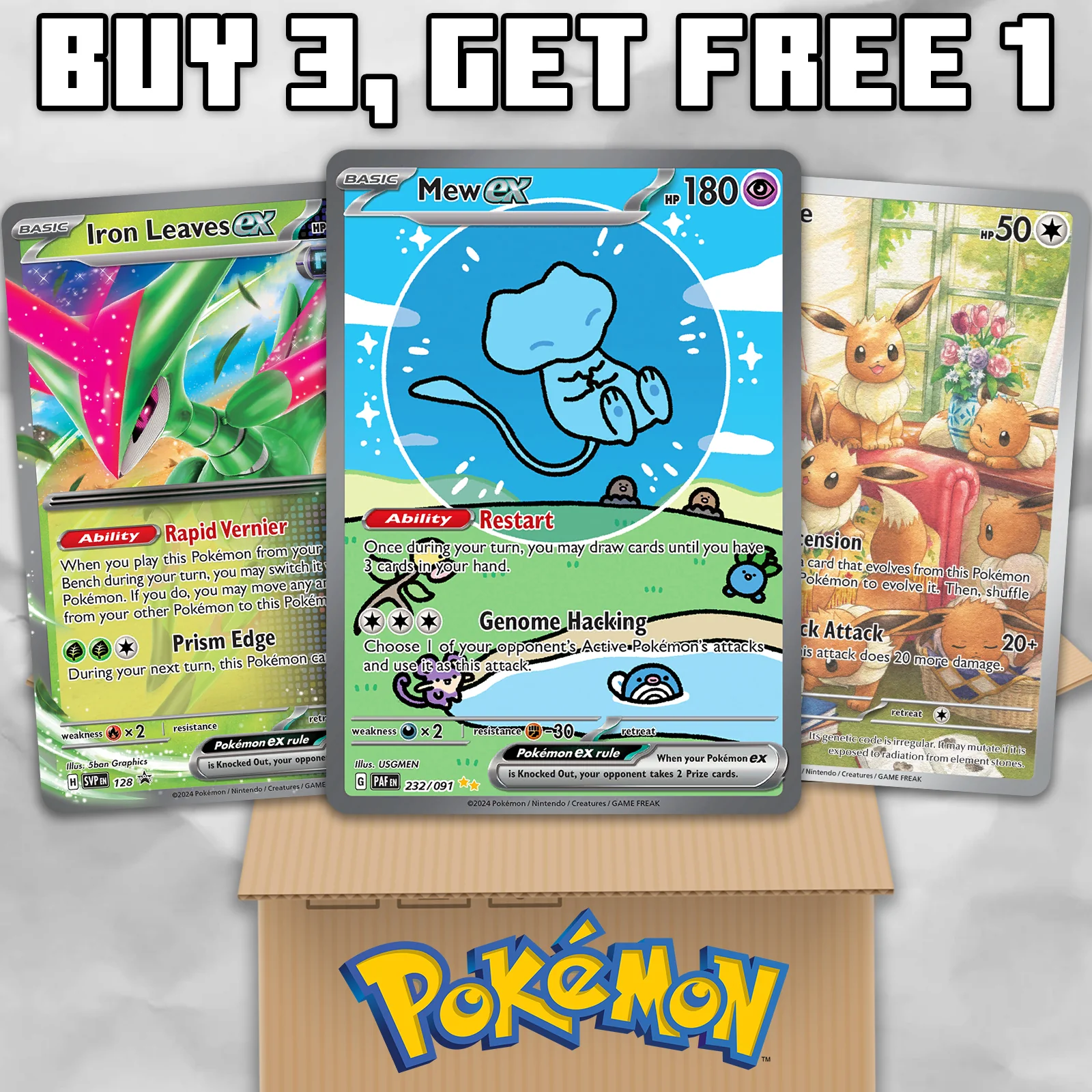 Pokémon Card GOD Pack! - 10 Ultra Rare OR Full Art Cards - Image 3