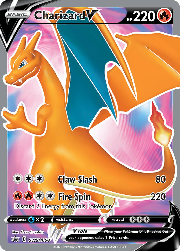 Pokémon - Charizard V (SWSH050)