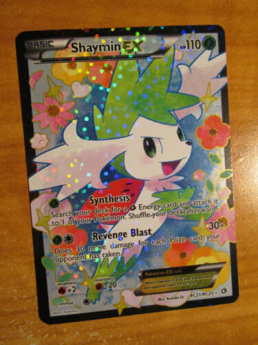 Shaymin EX - RC21/RC25 - Full Art Ultra Rare - Image 2